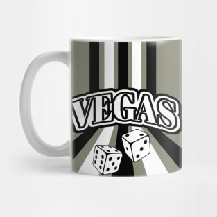 VEGAS Vacation Roll The Dice Mug